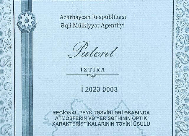 Şamaxı Astrofizika Rəsədxanasının əməkdaşı ixtirasına görə patent alıb