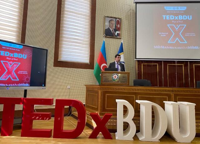 <p>TEDxBDU layihəsinin təqdimatı (FOTO=2)<br />
 </p>