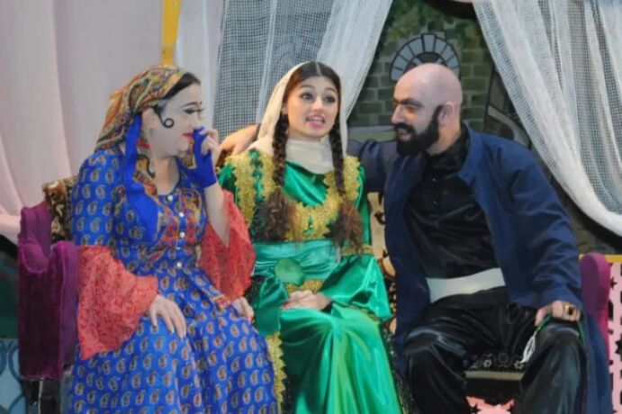 <p>Azərbaycan peşəkar milli teatrının 150 illik yubileyi (FOTO=6)</p>