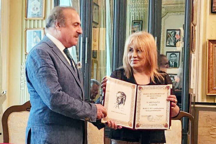 <p>Rəsul Rza mükafatı laureatlara təqdim olunub</p>