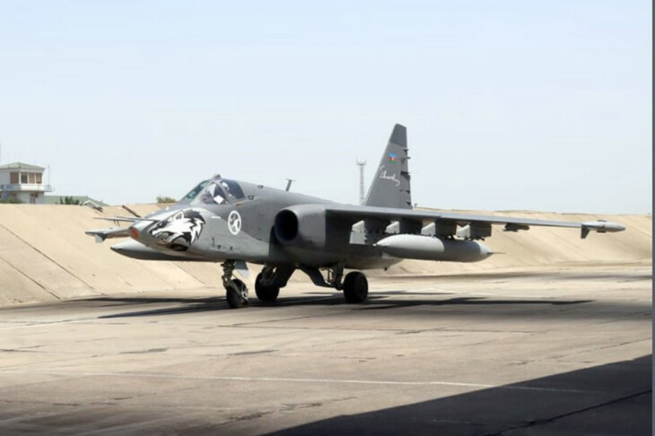 <p>Su-25 qırıcılarına "Laçın" adı verildi</p>