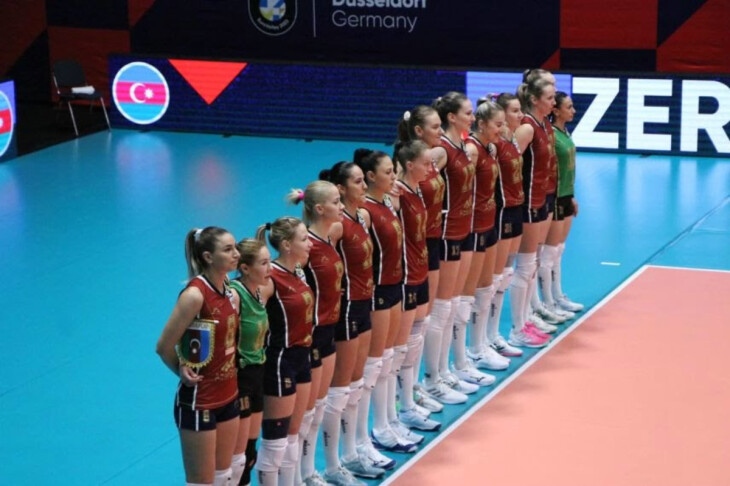 <p>VOLEYBOL: Qadın voleybol yığmamız Avro-2023-də mübarizəni dayandırıb </p>